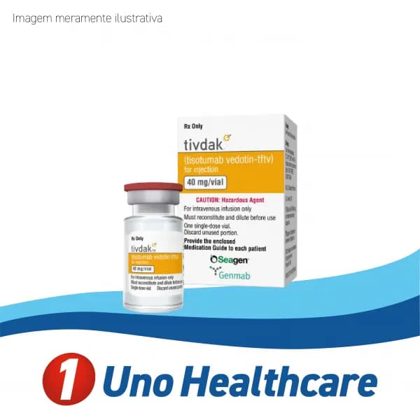 Tivdak (Tisotumab Vedotin-tftv) Tisotumabe Vedotina 40mg – câncer cervical recorrente/metastático
