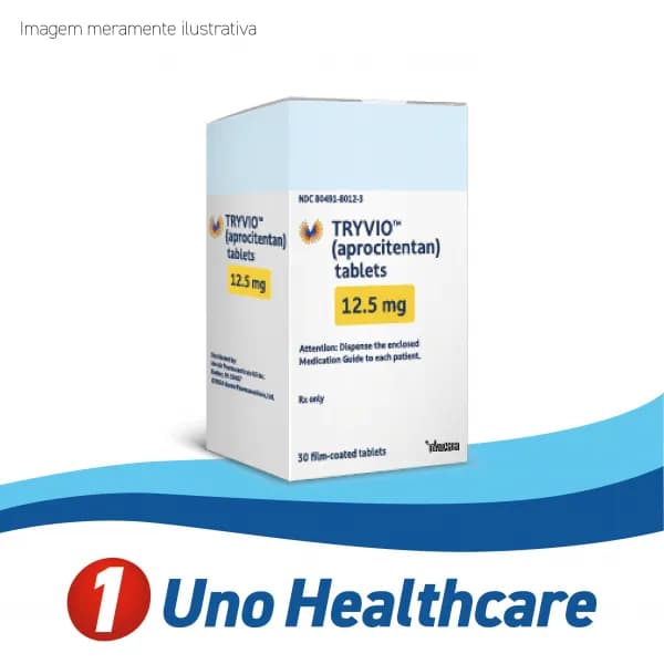 Tryvio (Aprocitentan) Aprocitentano 12,5mg – hipertensão arterial em adultos