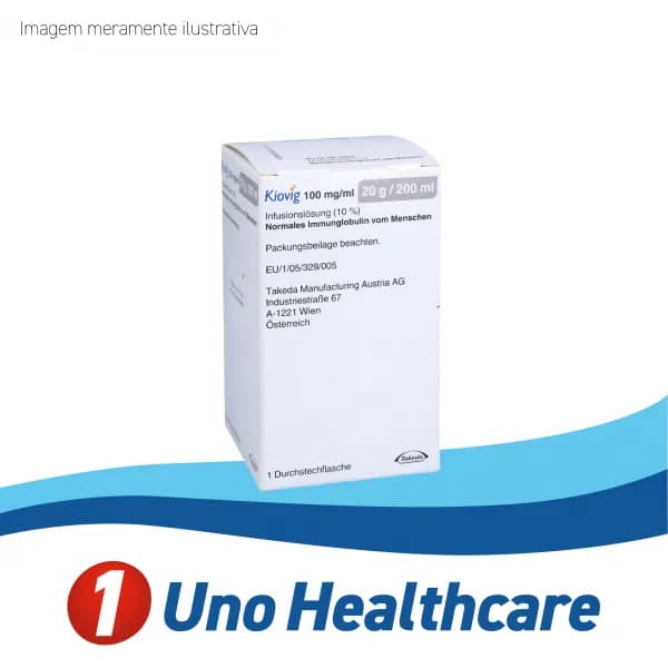Kiovig (Human Normal Immunoglobulin) Imunoglobulina – Reposição e imunomodulação IV
