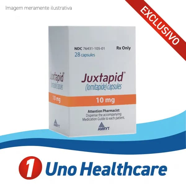 Juxtapid (Lomitapide) Lomitapida 10mg – hipolipemiante para HoFH