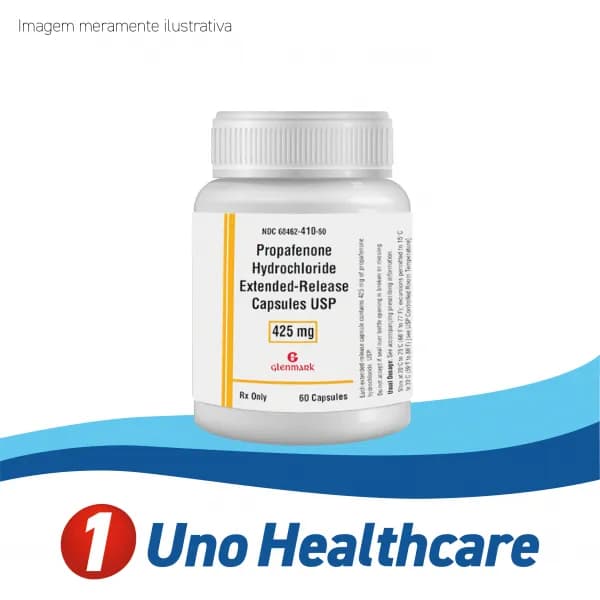 Propafenone ER (Propafenone Hydrochloride) Cloridrato de Propafenona ER 425mg – Antiarrítmico