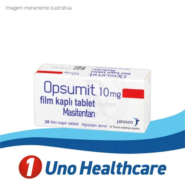 Opsumit (Macitentan) Macitentana 10mg – Tratamento da Hipertensão Arterial Pulmonar (HAP)