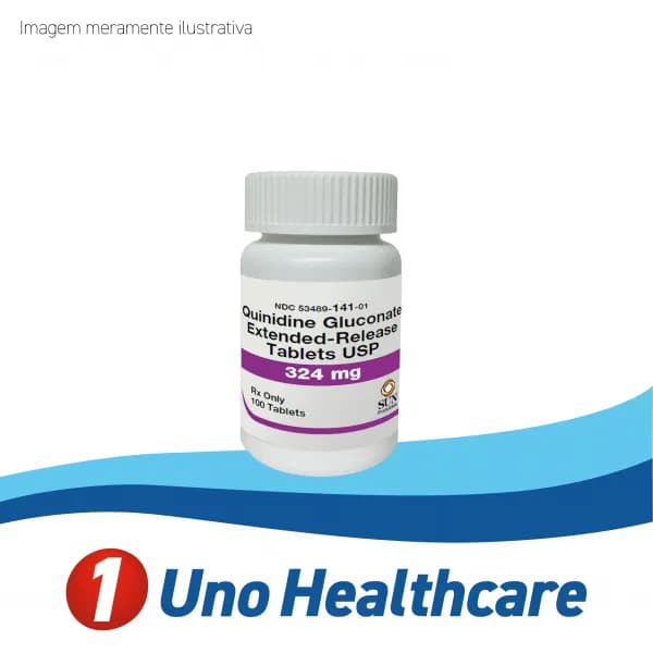 Quinidine Gluconate (Quinidine Gluconate) Gluconato de Quinidina – Tratamento de Arritmias Cardíacas
