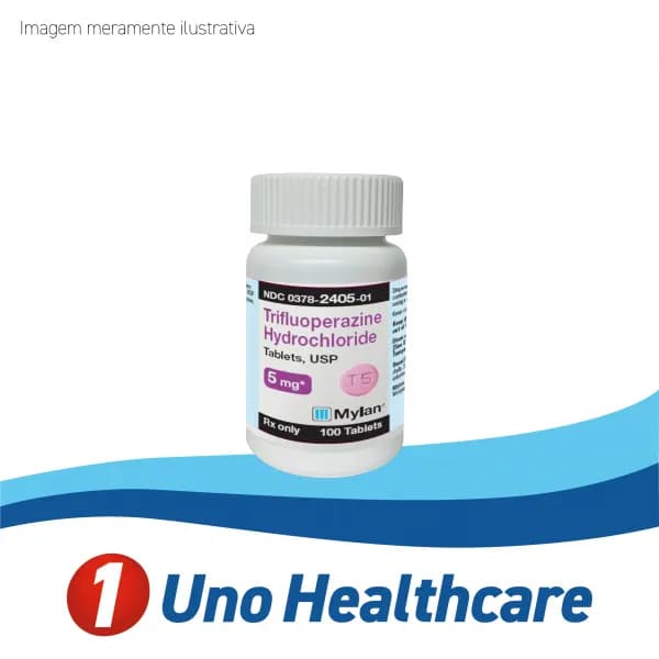 Trifluoperazine Hydrochloride (Trifluoperazine Hydrochloride) Cloridrato de Trifluoperazina – 5mg
