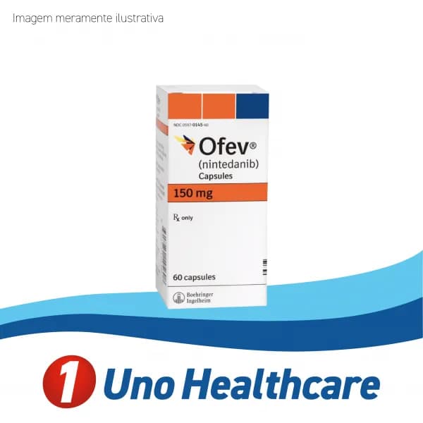 Ofev (Nintedanib) Esilato de Nintedanibe – Tratamento de Fibrose Pulmonar e Doenças Intersticiais