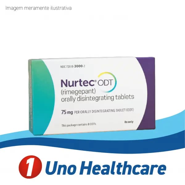 Nurtec (Rimegepant) Rimegepant – Enxaqueca aguda e prevenção episódica