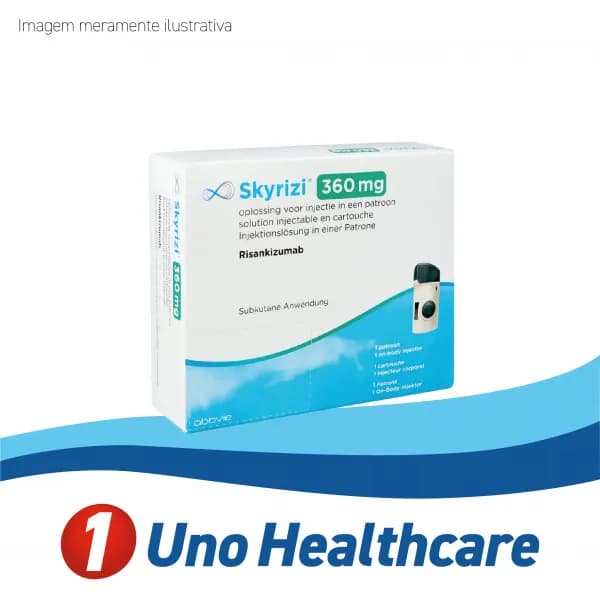 Skyrizi (Risankizumab‑rzaa) Risanquizumabe – Manutenção em Crohn e colite