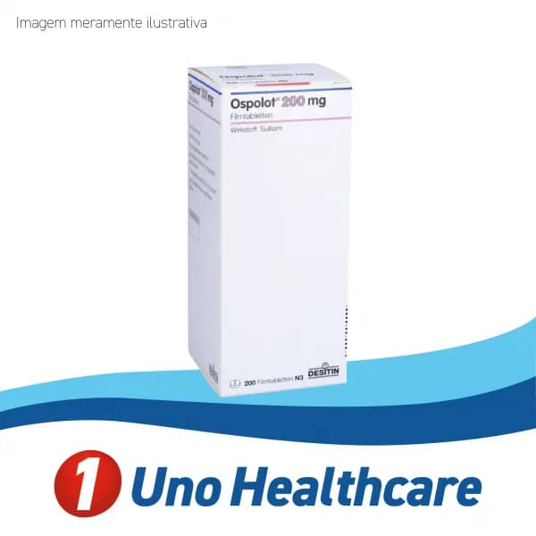 Ospolot (Sulthiame) Sultiame 200mg – anticonvulsivante para epilepsia
