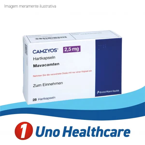 Camzyos (mavacamteno) para cardiomiopatia hipertrófica obstrutiva