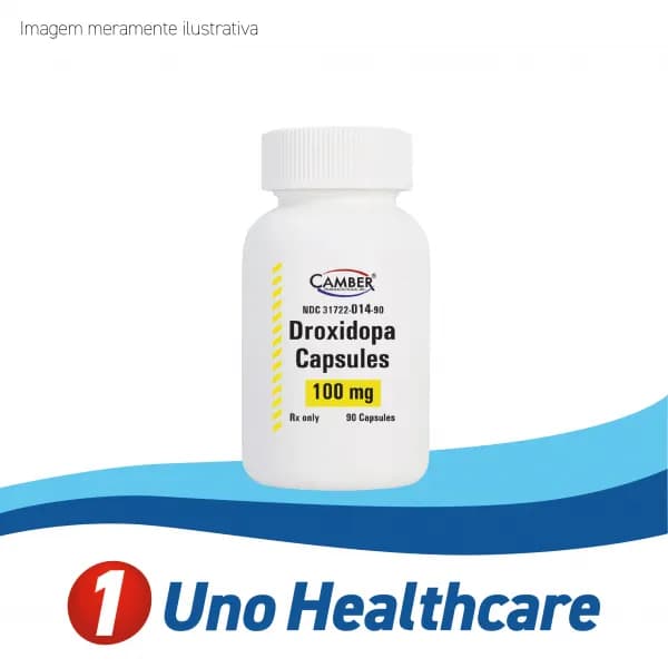 Droxidopa (droxidopa) 100mg hipotensão ortostática neurogênica