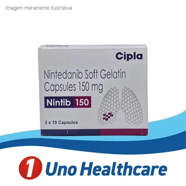 Nintib (nintedanib) nintedanibe 150mg para fibrose pulmonar idiopática