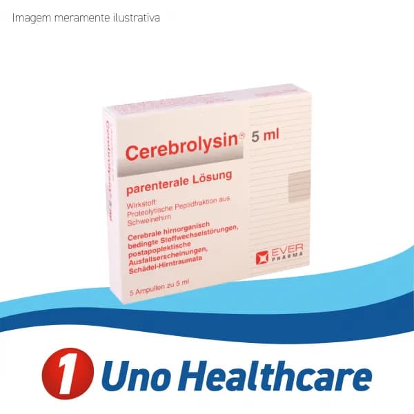 Cerebrolysin (Cerebrolysin) 5ml – Peptídeos Neurotróficos 5 Ampolas