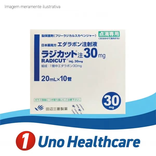 Radicut (Edaravone) Edaravona 30mg – antioxidante para ELA