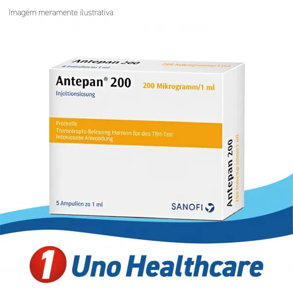 Antepan (Protirelin) Protirelina 200mcg – agonista de TRH para diagnóstico tireoidiano