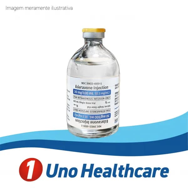 Edaravone (Edaravone) Edaravona 30mg/100mL – ELA (solução IV)