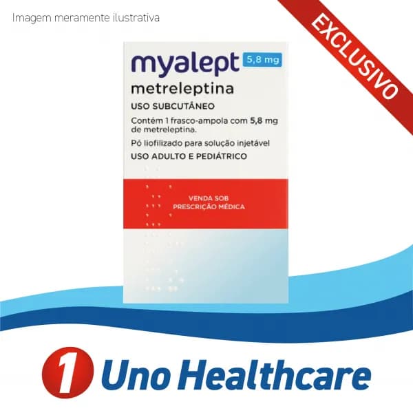 Myalept (Metreleptin) Metreleptina 5,8mg – lipodistrofia generalizada